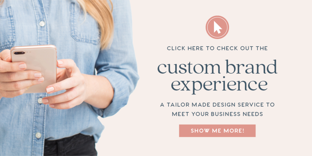 custom brand experience call to action