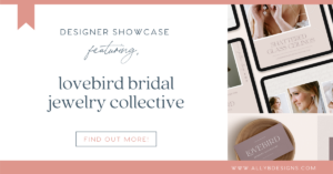 lovebird bridal jewelry